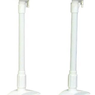 防災グッズ  家具転倒防止  伸縮棒 高さ60-100cm ホワ...
