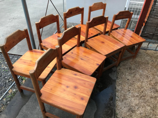 椅子８脚セット 店舗等に