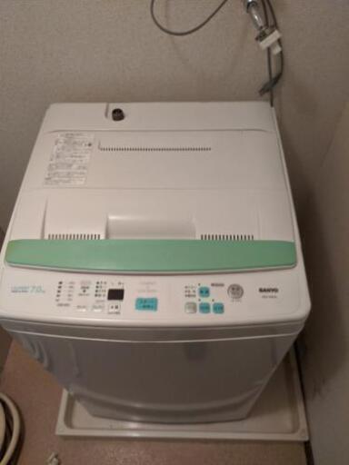 SANYO　7kg洗濯機08年モデル
