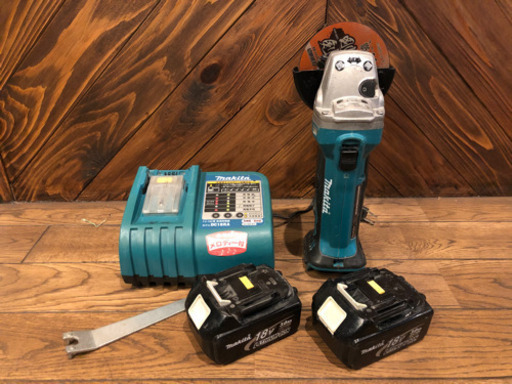 ★早い者勝ち マキタ グラインダー GA402D バッテリー2個付き★