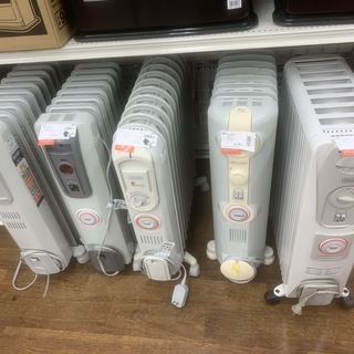 オイルヒーター、売り切ります！！！全品20％オフ！！！！
