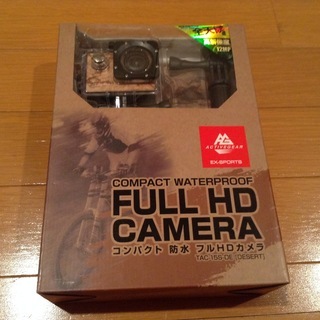 【新品】コンパクト防水 フルHDカメラ