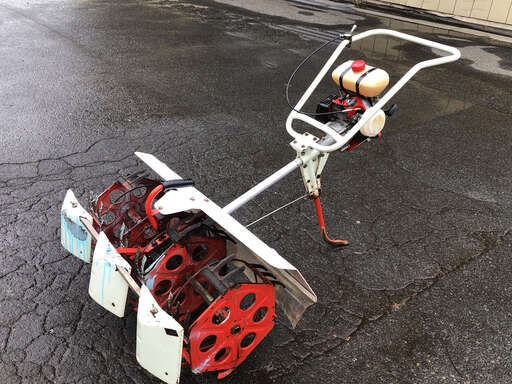 整備済 3条 水田除草機 マメトラ 一人で持てる 水田カルチ MRT-3S 現物確認歓迎、初期不良対応します