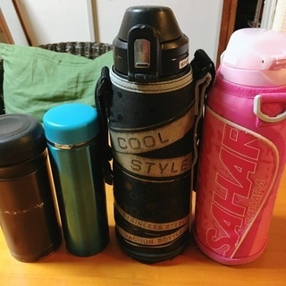 水筒のセット！大容量の水筒も追加しました。