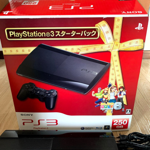 【SONY】PS3 250GB+みんなのゴルフ6+コールオブデューティー4