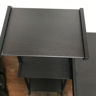 パソコンデスク 机 オフィス 木目 ブラウン 勉強机の画像