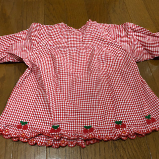 MIKI HOUSE☆サイズ120cm☆刺繍シャツの画像