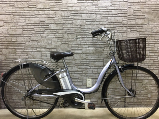 東京23区配達無料　新基準  ヤマハ　パス ナチュラ　6Ah リチウム 電動自転車 中古　★★26インチ★