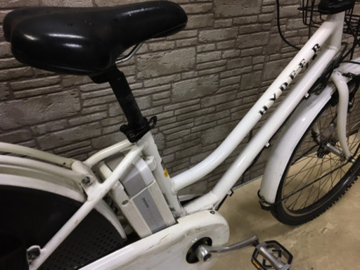 東京23区配達無料　新基準  BS ブリジストン HYDEE-B  6.6Ah リチウム 電動自転車 中古　26