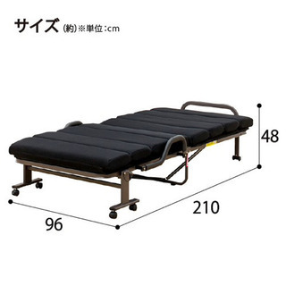 6段階調整　背もたれに合わせて脚部分も連動。快適なリクライニング...