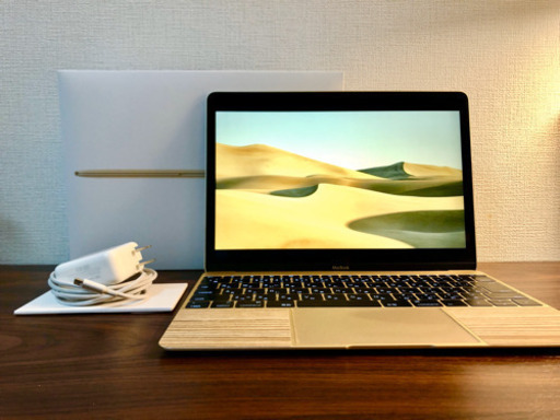 【美品】 MacBook 12インチ ゴールド【超薄型軽量PC】