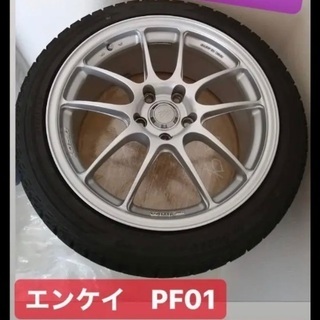 スタッドレスタイヤ4本セット245/40R18エンケイホイール