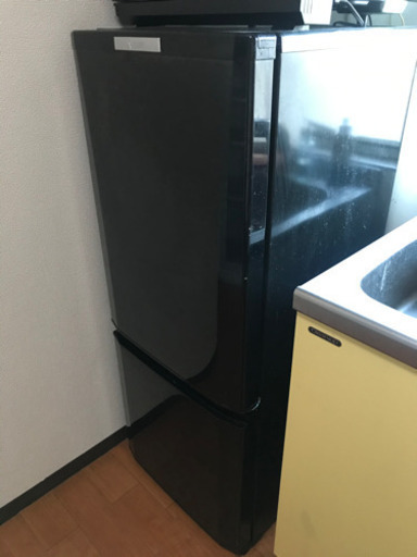 ⿴一人暮らし向け⿴三菱電機 シンプル 冷蔵庫（黒）