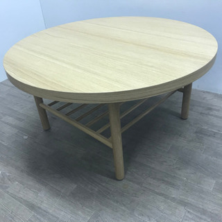 ☆012099 美品 IKEA 円テーブル☆