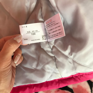 ⑨ 100cm ピンクコートの画像