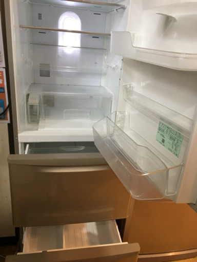 日本製！ 2017年製 Panasonic パナソニック 365L冷蔵庫 NR-C37FM-N ECONAVI