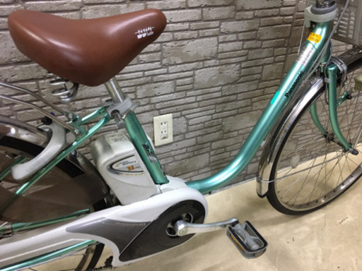 東京23区配達無料　Panasonic パナソニック  ビビEX 3.1Ah リチウム  電動自転車 中古　26