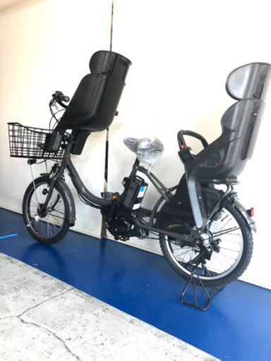 ブリジストン　ビッケ　20インチ 3人乗り　高年式　電動自転車　電動アシスト