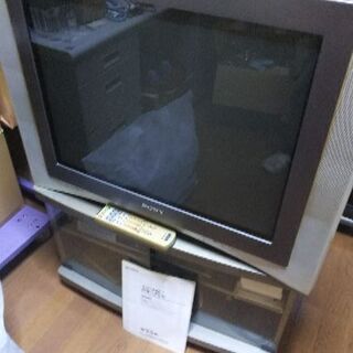ブラウン管テレビ.テレビ台無料
