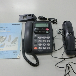 ◆お引取り限定/三重県◆ 中古 Panasonic コードレス電話機 D-83Lの画像
