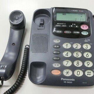 ◆お引取り限定/三重県◆ 中古 Panasonic コードレス電話機 D-83Lの画像
