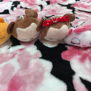 手のひらサイズのマスコットキーホルダーの画像