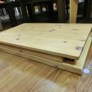 【トレファク府中店】無印良品　パイン材折りたたみテーブルの画像