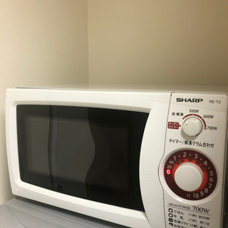 シャープ　電子レンジ　2年使用　譲ります
