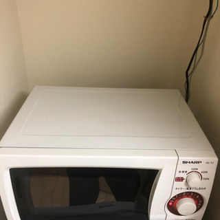 シャープ　電子レンジ　2年使用　譲りますの画像