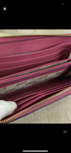 MICHAEL KORS/MK/ウォレットピンクシンプル