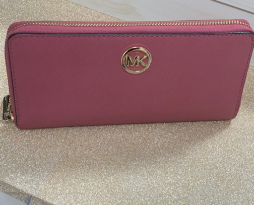 MICHAEL KORS/MK/ウォレットピンクシンプル