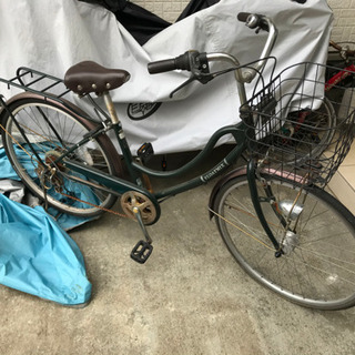 ⭐︎引き渡し予定者決定済⭐︎【前輪パンク】難あり・自転車