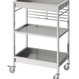 IKEA KUNGSFORS クングスフォルス キッチンワゴン,...