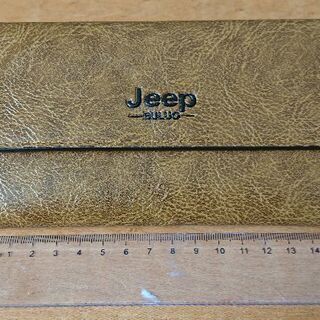 ジープの財布 Jeep 新品 ブラウン
