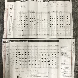 YAMAHA アルトリコーダー高校生用2の画像