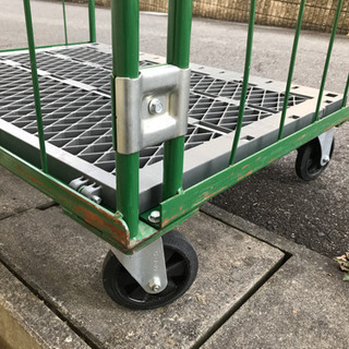 カゴ台車 業務用 ロールボックスの画像