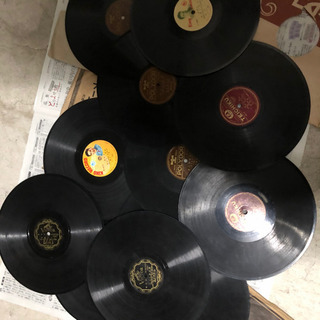 昔のLPレコード14枚
