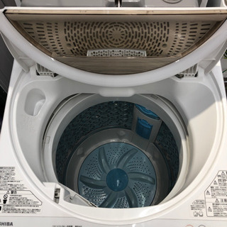 たっぷり洗えるTOSHIBAの洗濯機♪