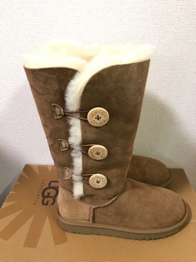 アグ UGG ブーツ ムートンブーツ ベイリーボタン トリプレット