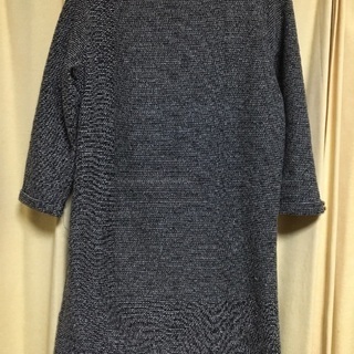 黒×グリッター 7分丈のチュニック＊  Mサイズの画像