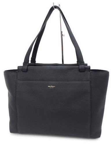美品 フェラガモ Bitter ラージ ビジネス トートバッグ