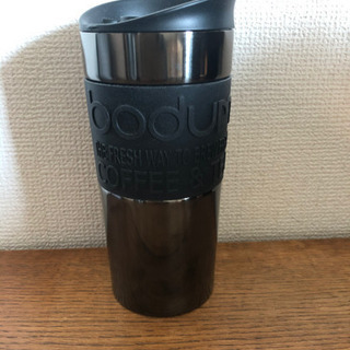 未使用　Bodum トラベルマグ　ガンメタリック　タンブラー　3...