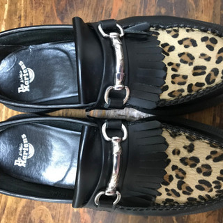 Dr. Martens ヒョウ柄ローファー ドクターマーチン2019豹柄ローファー未使用
