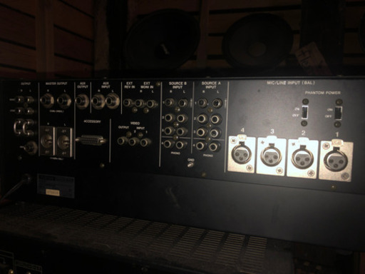 ビンテージ❗️TASCAM M-100SR プリアンプミキサー