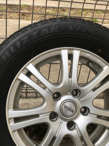 アルミ付きスタッドレスタイヤ　4本　195/65R15