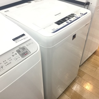 Panasonic　5.0ｋｇ　6ヶ月保証　全自動洗濯機　【トレファク岸和田店】