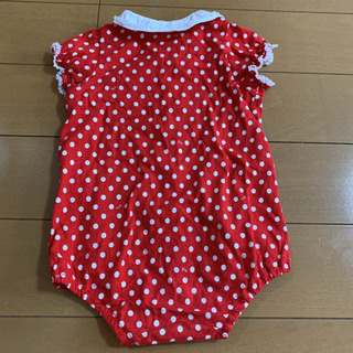 ミキハウス　ロンパース　　80の画像