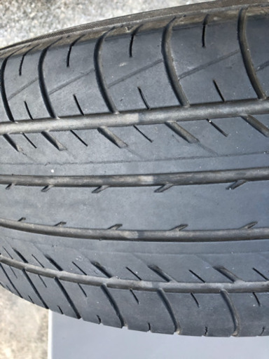 日産 E52 エルグランド 後期 アーバンクロム 純正 18インチ 7.5J+55 PCD114.3-5穴 ハブ66mm　ヨコハマdB E70 225/50R18 4本セット