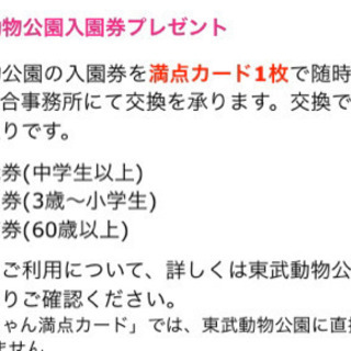 受付終了 ふじちゃんカード 満点カード 1枚の価格です。の画像