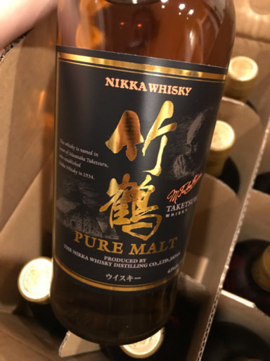 新品 終売品 竹鶴 ピュアモルト 700ml 1ケース(12本）